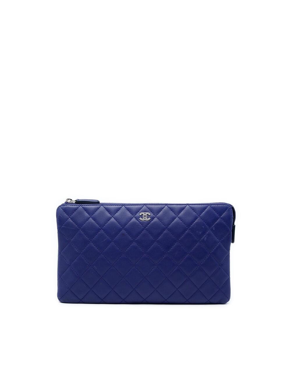 Chanel Cc Quilted Lambskin Double Zip #375430C12B